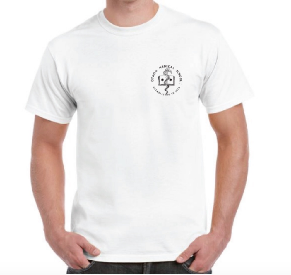 Otago Medical School 2020 T-Shirt (Small Logo) | OUMSA